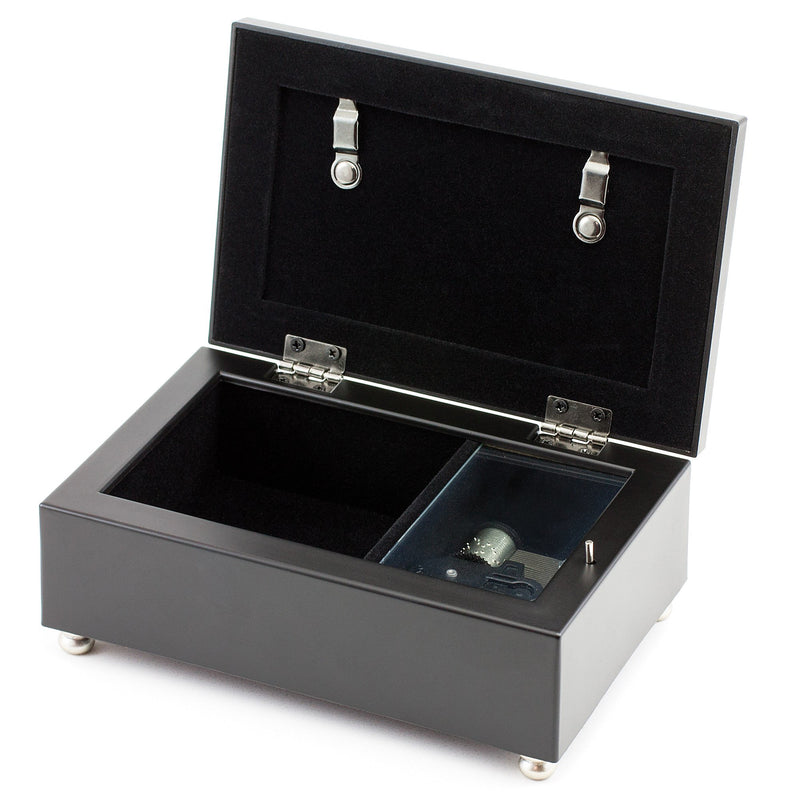 On Your Confirmation Scripture Black Music Box Plays Hallelujah