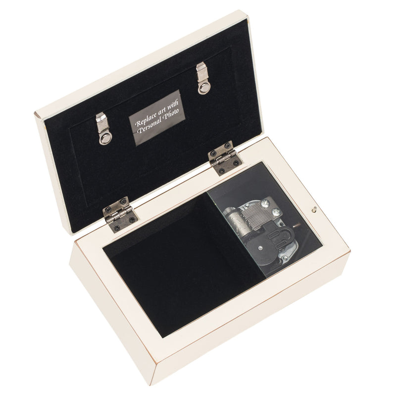 On Your Confirmation Scripture Ivory Music Box Plays Ave Maria
