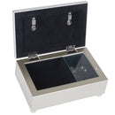 Confirmation Scripture Brushed Silver Music Box Plays Amazing Grace