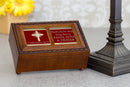 Confirmation Sponsor Woodgrain Music Box Plays How Great Thou Art