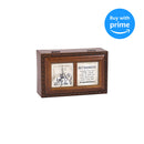 Cottage Garden Retirement Finally Off The Clock Woodgrain Rope Trim Jewelry Music Box Plays Wonderful World