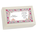 Granddaughter Jeweled Ivory Music Box Plays Tenebrism's Lullaby