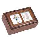 The Kingdom Of Heaven Woodgrain Music Box Plays Jesus Loves Me
