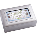 Dearest Daughter Dreams Silver Music Box Plays Wonderful World