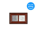 Cottage Garden Loving Memory Love You Woodgrain Rope Trim Jewelry Music Box Plays Amazing Grace