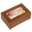 Do All Things Through Him Petite Rose Music Box Plays Amazing Grace