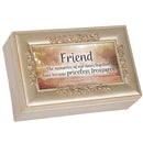 Friend Memories Petite Rose Music Box Plays Wind Beneath My Wings
