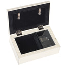 Baptism of a Sweet Girl Petite Rose Music Box Plays Jesus Loves Me