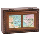 Cottage Garden Madrina Godmother Wood Finish Small Jewelry Music Box Ave Maria