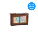 Cottage Garden Madrina Godmother Wood Finish Small Jewelry Music Box Ave Maria