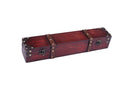 Handcrafted Wood Magic Wand Box, 18 inch, Mahogany