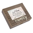 Mom Metal Applique Music Box Plays Tune Amazing Grace