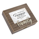 For Where Your Treasure Metal Applique Music Box Plays Tineae Marie