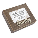 Mom It Is Love Metal Applique Music Box Plays Tune Amazing Grace