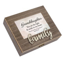 Granddaughter Metal Applique Music Box Plays Tune Friend In Jesus