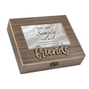 Simply The Best Metal Applique Music Box Plays Tune How Great Thou Art