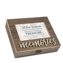 Love Memory Metal Applique Music Box Plays Tune Friend In Jesus