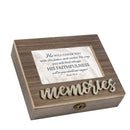 His Faithfulness Metal Applique Music Box Plays Tune Amazing Grace