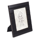 Love Black Beaded 8 x 10 Framed Art Plaque - Holds 5x7 Photo