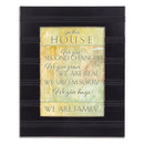 Family Black Beaded 8 x 10 Framed Art Plaque - Holds 5x7 Photo