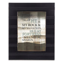 Fortress Black Beaded 8 x 10 Framed Art Plaque - Holds 5x7 Photo