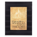 Household Black Beaded 8 x 10 Framed Art Plaque - Holds 5x7 Photo