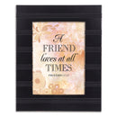 Friend Black Beaded 8 x 10 Framed Art Plaque - Holds 5x7 Photo