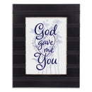 Gave You Black Beaded 8 x 10 Framed Art Plaque - Holds 5x7 Photo