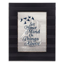 Set Mind Black Beaded 8 x 10 Framed Art Plaque - Holds 5x7 Photo
