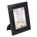 Heart Of Home Black 8x10 Inch  Framed Wall Or Tabletop Art - Holds 5x7 Photo