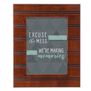 Memories Woodgrain 8x10 Inch  Framed Wall Or Tabletop Art - Holds 5x7 Photo