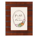 Fall In Love Woodgrain 8x10 Inch  Framed Wall Or Tabletop Art - Holds 5x7 Photo