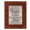 The Word Of the Lord  8 X 10 Wood Framed Wall Or Tabletop Art - Holds 5x7 Photo