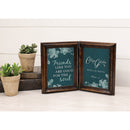 Hinged frame oh home countertop