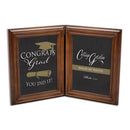 Hinged frame slightly folded