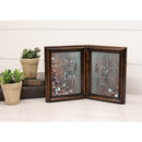 Hinged frame oh home countertop