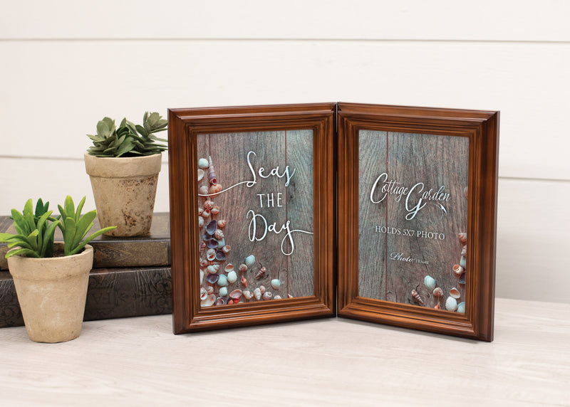 Hinged frame oh home countertop
