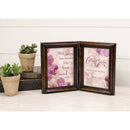 Hinged frame oh home countertop