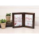 Hinged frame oh home countertop