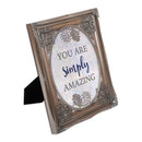 You Are Simply Amazing Silver 8 x 10 Photo Frame