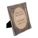 I Love My Home Silver 8 x 10 Photo Frame