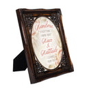 Grandma Grace And Graditude Amber 8 x 10 Photo Frame