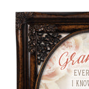 Grandma Grace And Graditude Amber 8 x 10 Photo Frame