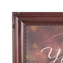 You Light Up My Life Mahogony 8 x 10 Rope Frame