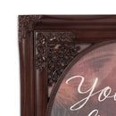 You Light Up My Life Mahogony 8 x 10 Photo Frame