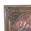 You Light Up My Life Silver 8 x 10 Photo Frame