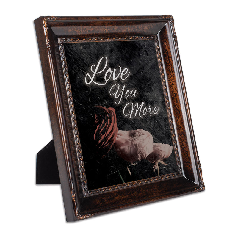 Love You More Amber 8 x 10 Rope Frame