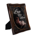 Love You More Amber 8 x 10 Photo Frame