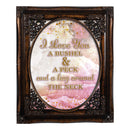 Bushel And A Peck Oval Amber 8 x 10  Oval Photo Frame