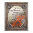 More Precious  Oval Silver 8 x 10  Oval Photo Frame